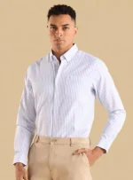 Dobby Striped Shirt - Image 2
