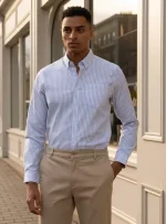 Dobby Striped Shirt