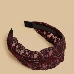 طوق شعر مزين