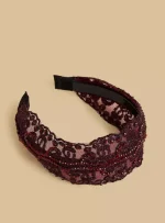 طوق شعر مزين
